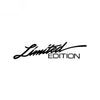 Creative Vinyl Sticker On Car Stickers 3D "LIMITED EDITION" Car Window Sticker Car-Styling Decal Creative Vinyl Sticker On Car Stickers and Decals Window Sticker Car-styling Decal 16CM*3.8CM - 01