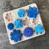 Creatures Conch Shell Fondant Cake Candy Cake Decoration Tools Forms Silicone Baking Cake Molds Shape Cake Mold 3D Snowflake Fondant Mold Christmas Snowflake Silicone Cake Candy Mold for Cake Cupcake Polymer Clay Crafting Project