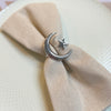 Crescent Moon and Star Napkin Rings