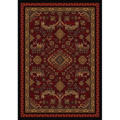 Cross Canyon Red Area Rug