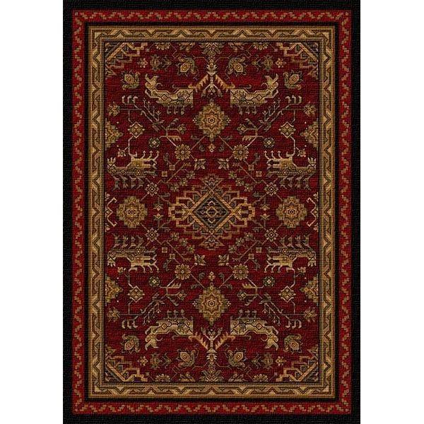 Cross Canyon Red Area Rug - Gifts for You 'n Me