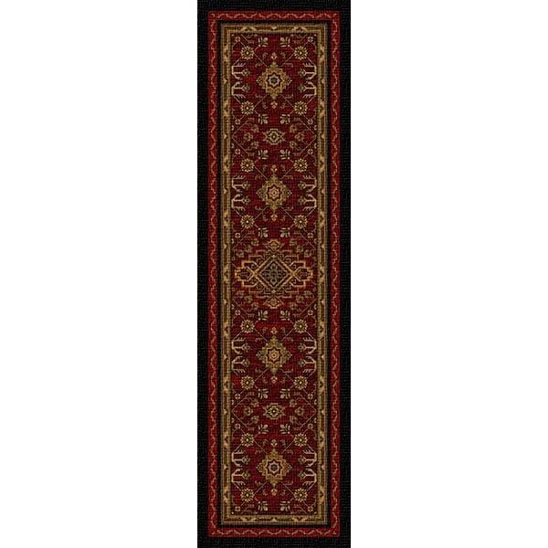 Cross Canyon Red Area Rug