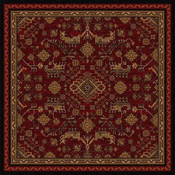 Cross Canyon Red Area Rug - Gifts for You 'n Me