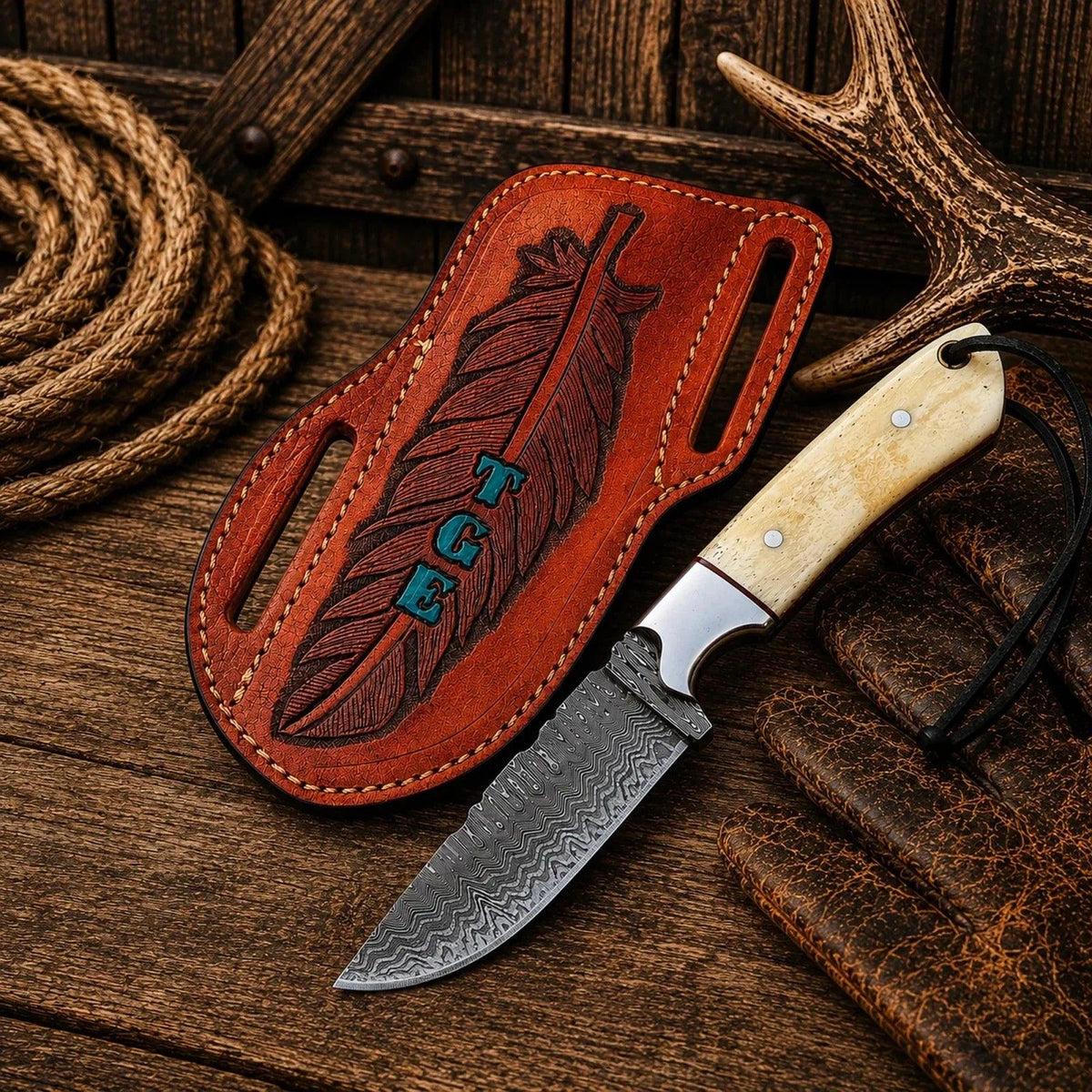 Cross Draw Cowboy Knife – 4