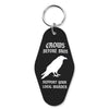 Crows Before Bros Room Keychain