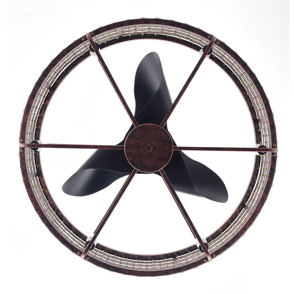 Crystal Accented Chandelier Ceiling Fan for Modern Interiors