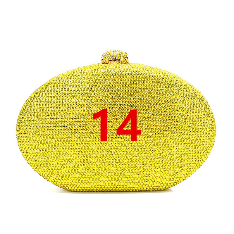 Crystal bag can be used for crossbody carrying, suitable for party and wedding gift bags