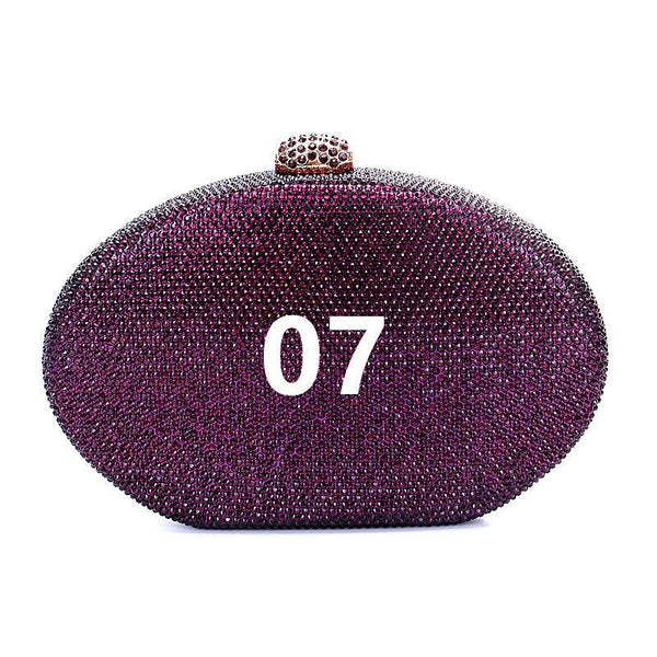 Crystal bag can be used for crossbody carrying, suitable for party and wedding gift bags