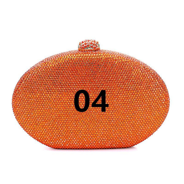 Crystal bag can be used for crossbody carrying, suitable for party and wedding gift bags