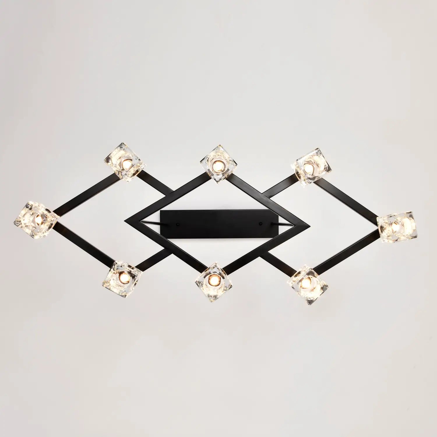 Crystal Chandelier for Dining Room with 8-Light for Modern Farmhouse Design