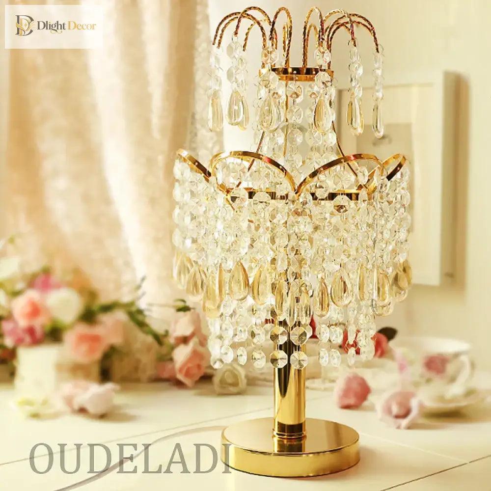 Crystal Table Lamp | Living Room & Lounge Lighting