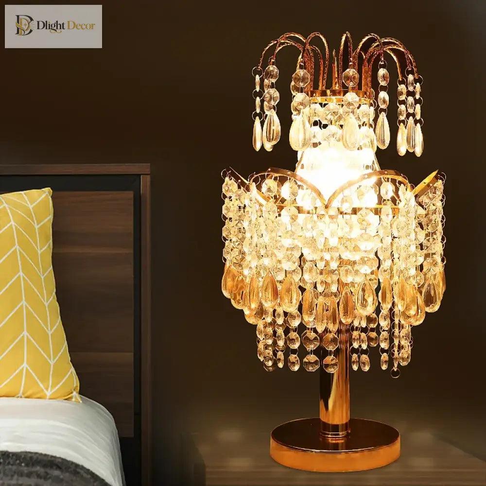 Crystal Table Lamp | Living Room & Lounge Lighting