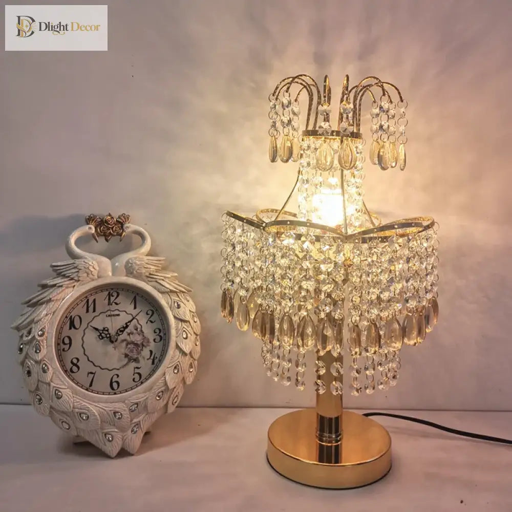 Crystal Table Lamp | Living Room & Lounge Lighting
