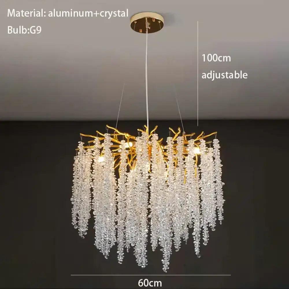 Crystal Wall Sconce | Modern Bedroom & Hallway Lighting