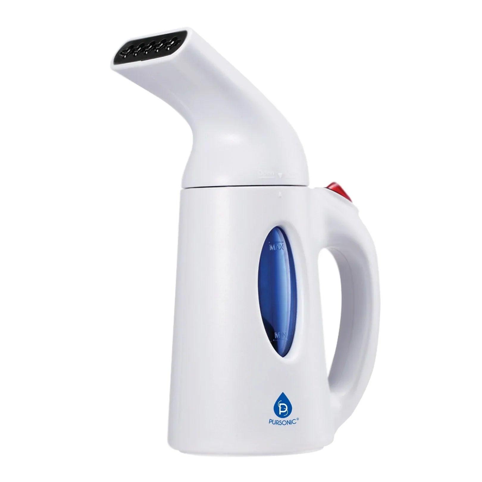 Pursonic 130ml Handheld Fabric Fast Heat-up Powerful Travel Clothes CS180 Portable Garment Steamer - Gifts for You 'n Me