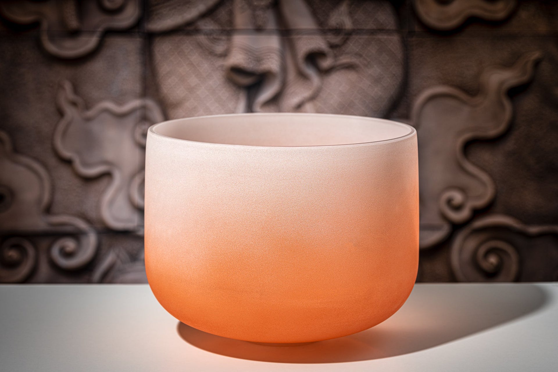 7 Chakra Color Quartz Crystal Singing Bowl Set (8