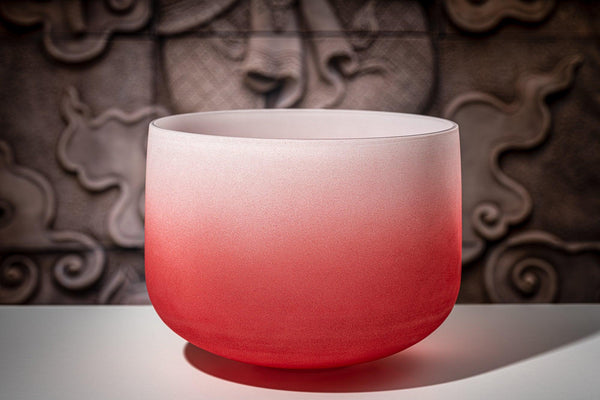 7 Chakra Color Quartz Crystal Singing Bowl Set (8