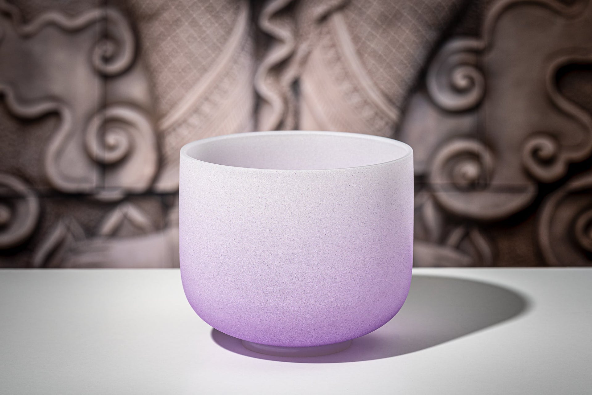 7 Chakra Color Quartz Crystal Singing Bowl Set (8