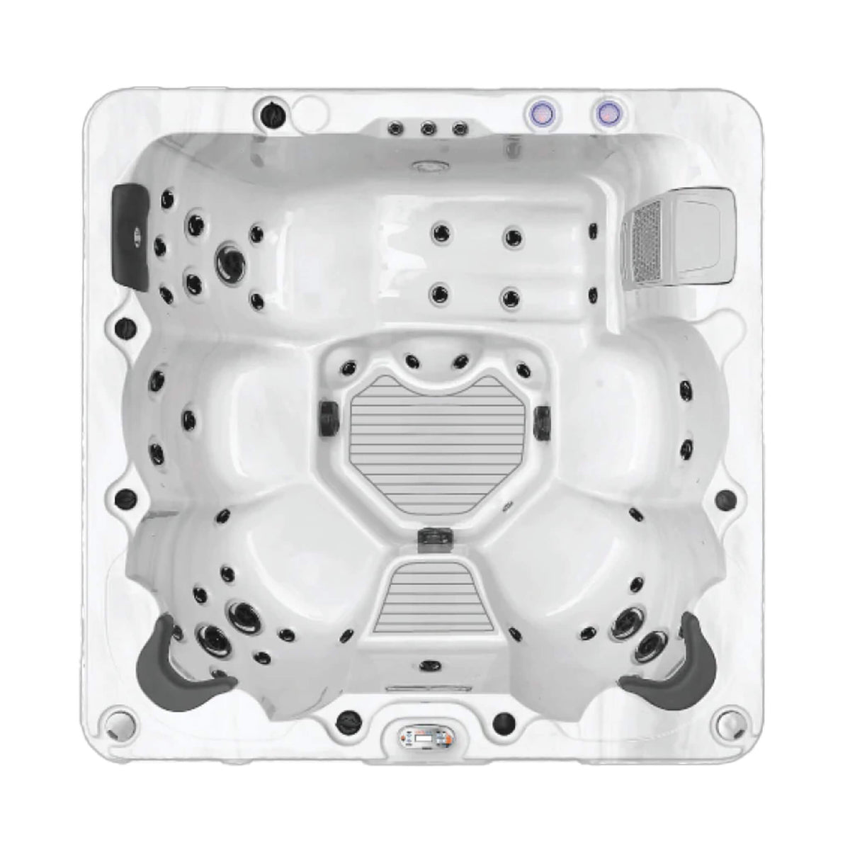 CSC Kansas 6-Person 240V Luxury 46-Jet Spa With Glacier Filtration [LS6K] (SAK64082)