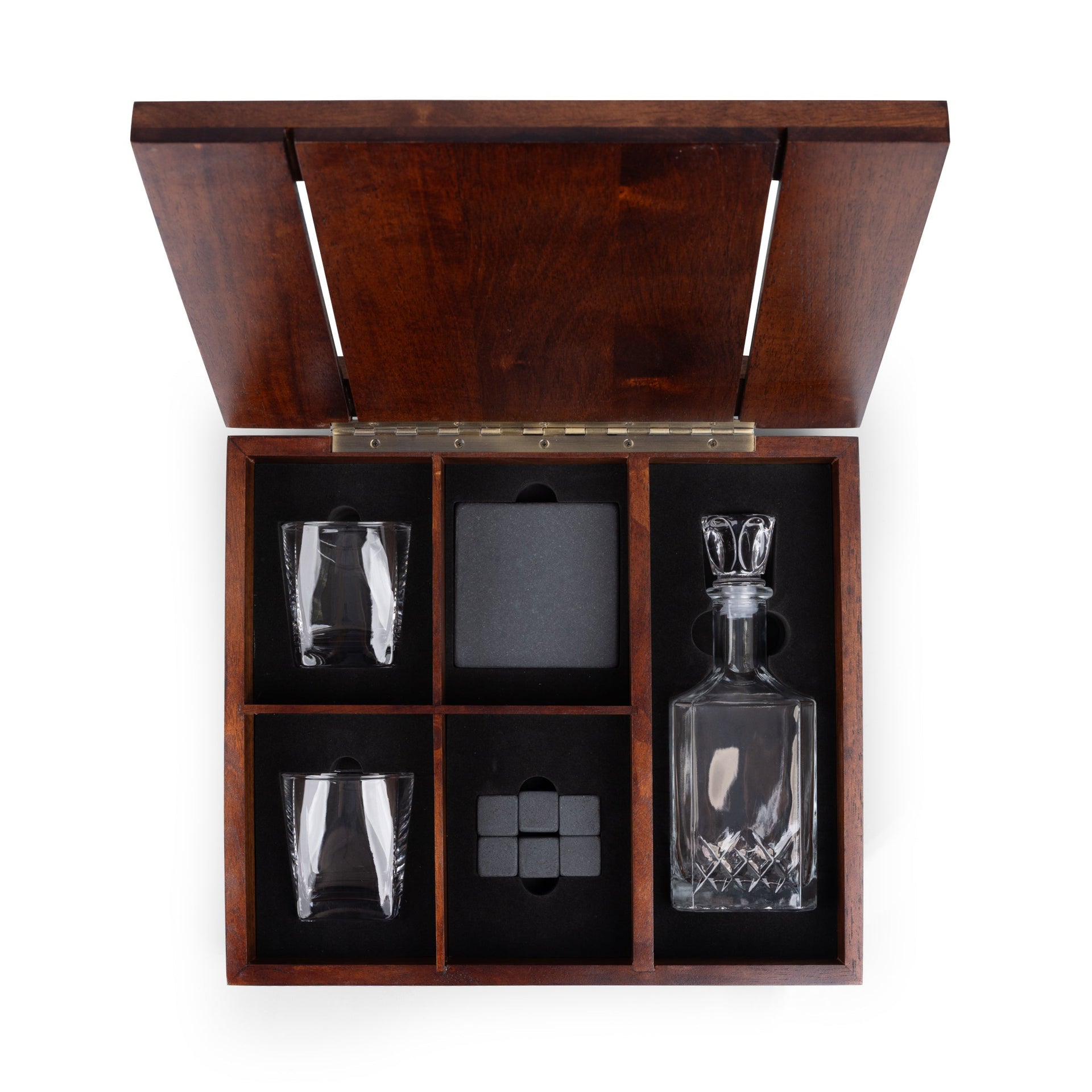 Whiskey Box Gift Set with Decanter Picnic Time Family of Brands