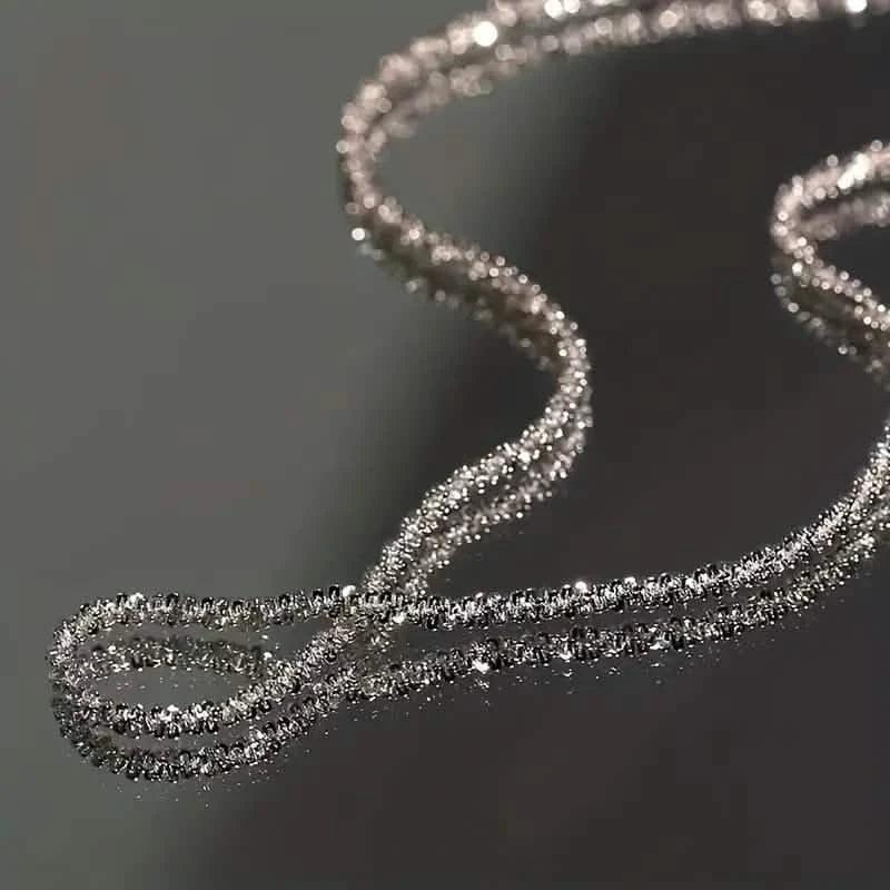 Cubic Zirconia Radiant Unisex Sky Star Necklace