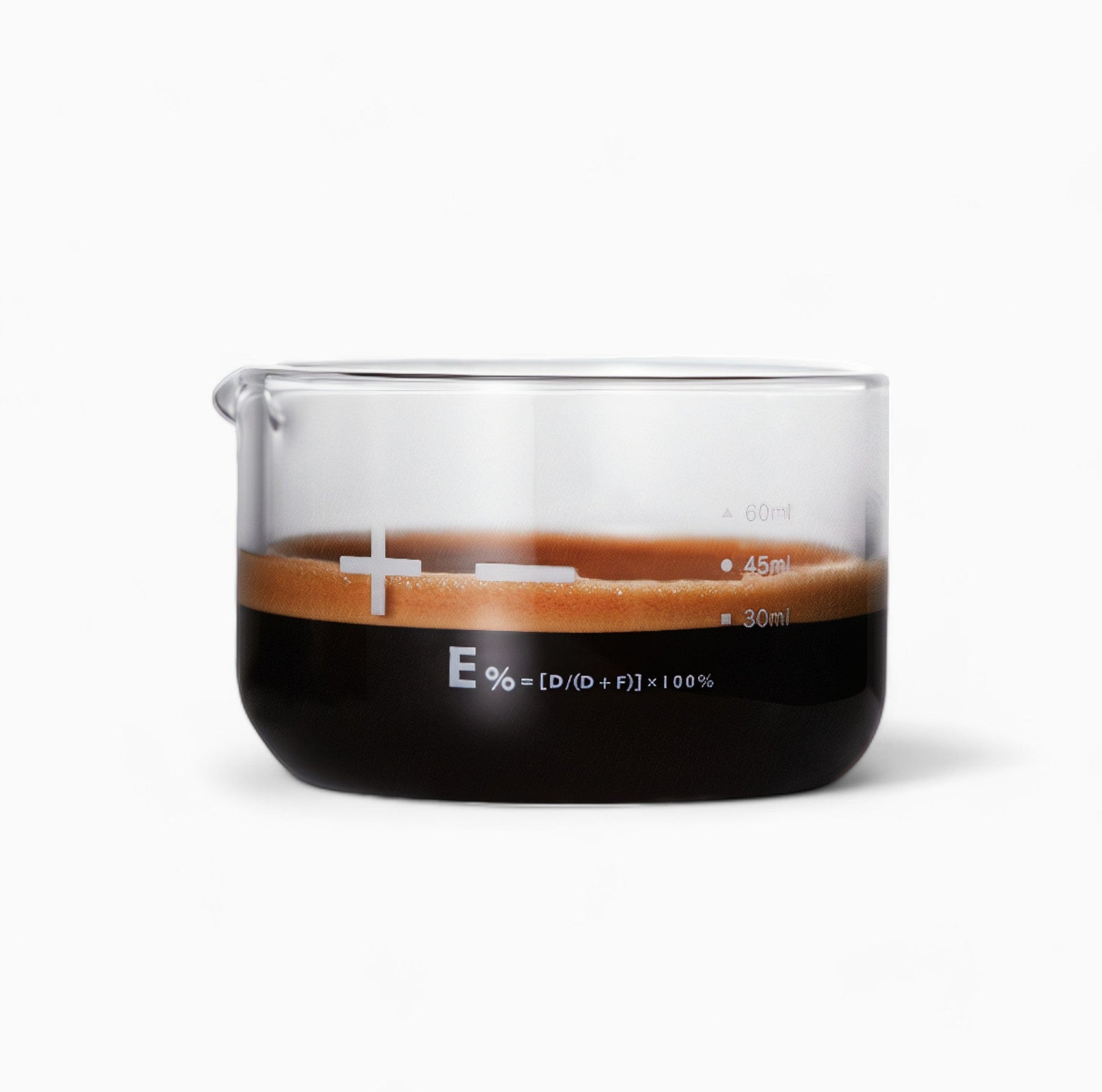 Espresso Shot Glass with Measuring Scale