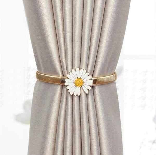 Curtain Tieback High Quality Elastic Holder Hook Buckle Clip Pretty And Fashion Polyester Decorative Home Accessories Modern Simple Style Curtain Tie Backs