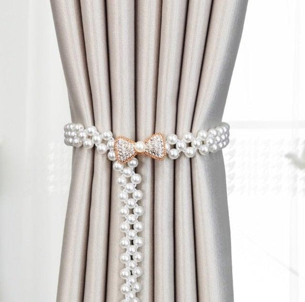 Curtain Tieback High Quality Elastic Holder Hook Buckle Clip Pretty And Fashion Polyester Decorative Home Accessories Modern Simple Style Curtain Tie Backs