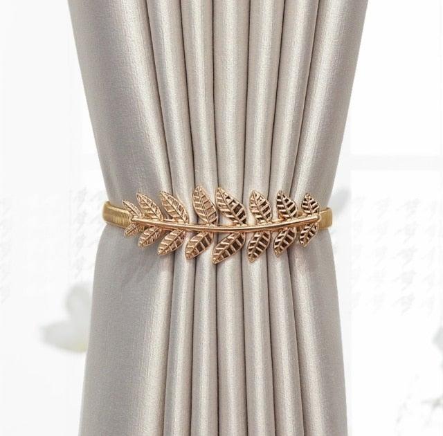 Curtain Tieback High Quality Elastic Holder Hook Buckle Clip Pretty And Fashion Polyester Decorative Home Accessories Modern Simple Style Curtain Tie Backs