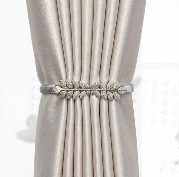 Curtain Tieback High Quality Elastic Holder Hook Buckle Clip Pretty And Fashion Polyester Decorative Home Accessories Modern Simple Style Curtain Tie Backs