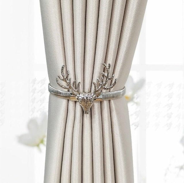 Curtain Tieback High Quality Elastic Holder Hook Buckle Clip Pretty And Fashion Polyester Decorative Home Accessories Modern Simple Style Curtain Tie Backs