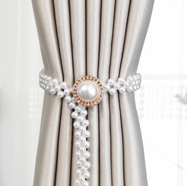Curtain Tieback High Quality Elastic Holder Hook Buckle Clip Pretty And Fashion Polyester Decorative Home Accessories Modern Simple Style Curtain Tie Backs