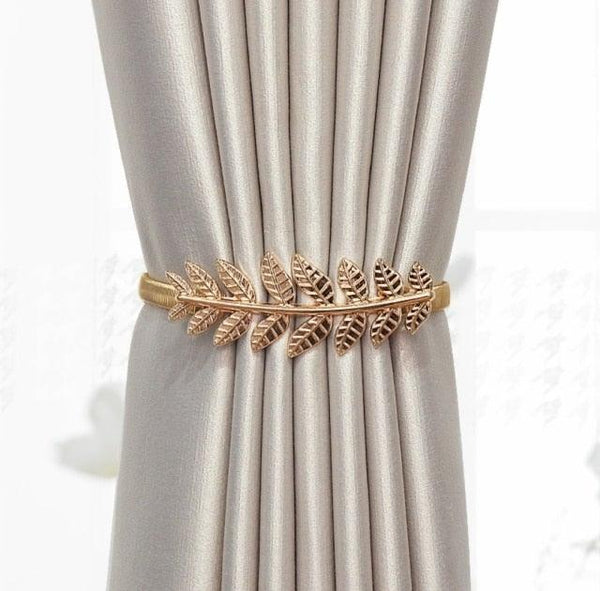 Curtain Tieback High Quality Elastic Holder Hook Buckle Clip Pretty And Fashion Polyester Decorative Home Accessories Modern Simple Style Curtain Tie Backs