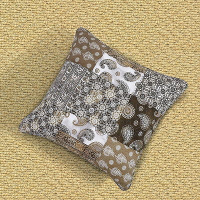 DaDa Bedding Bohemian Patchwork Moroccan Paisley Dreams Euro Pillow Sham Cover, 26