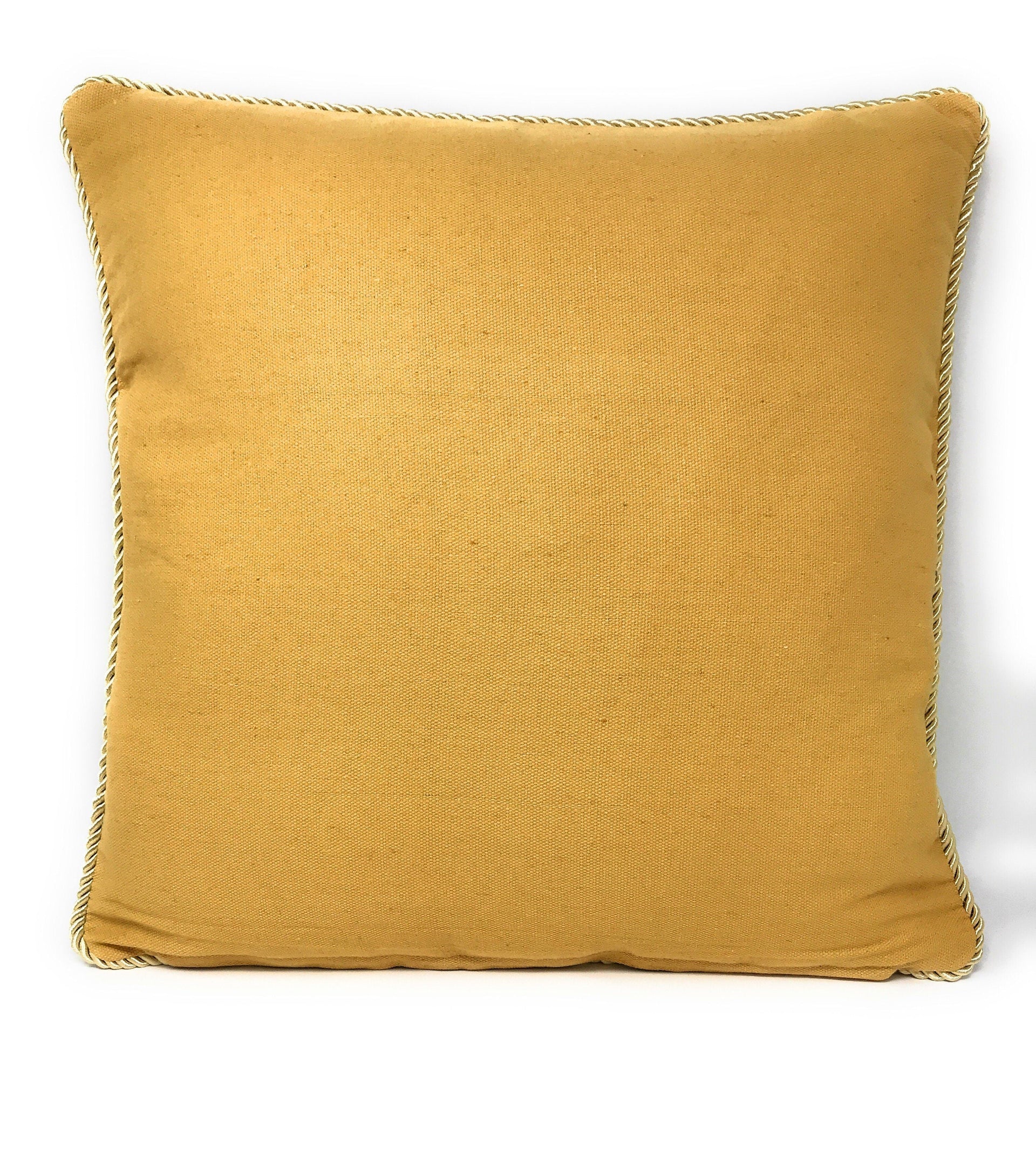 DaDa Bedding Breath of Spring Dark Border Floral Elegant Throw Pillow Cushion Cover 18