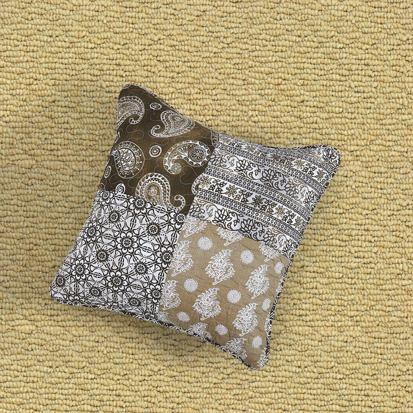 DaDa Bedding Set of 2 Bohemian Patchwork Moroccan Paisley Dreams Throw Pillow Covers, 18