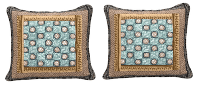 DaDa Bedding Set of Two Gallery of Roses Bohemian Cushion Covers - 2-PCS - 18