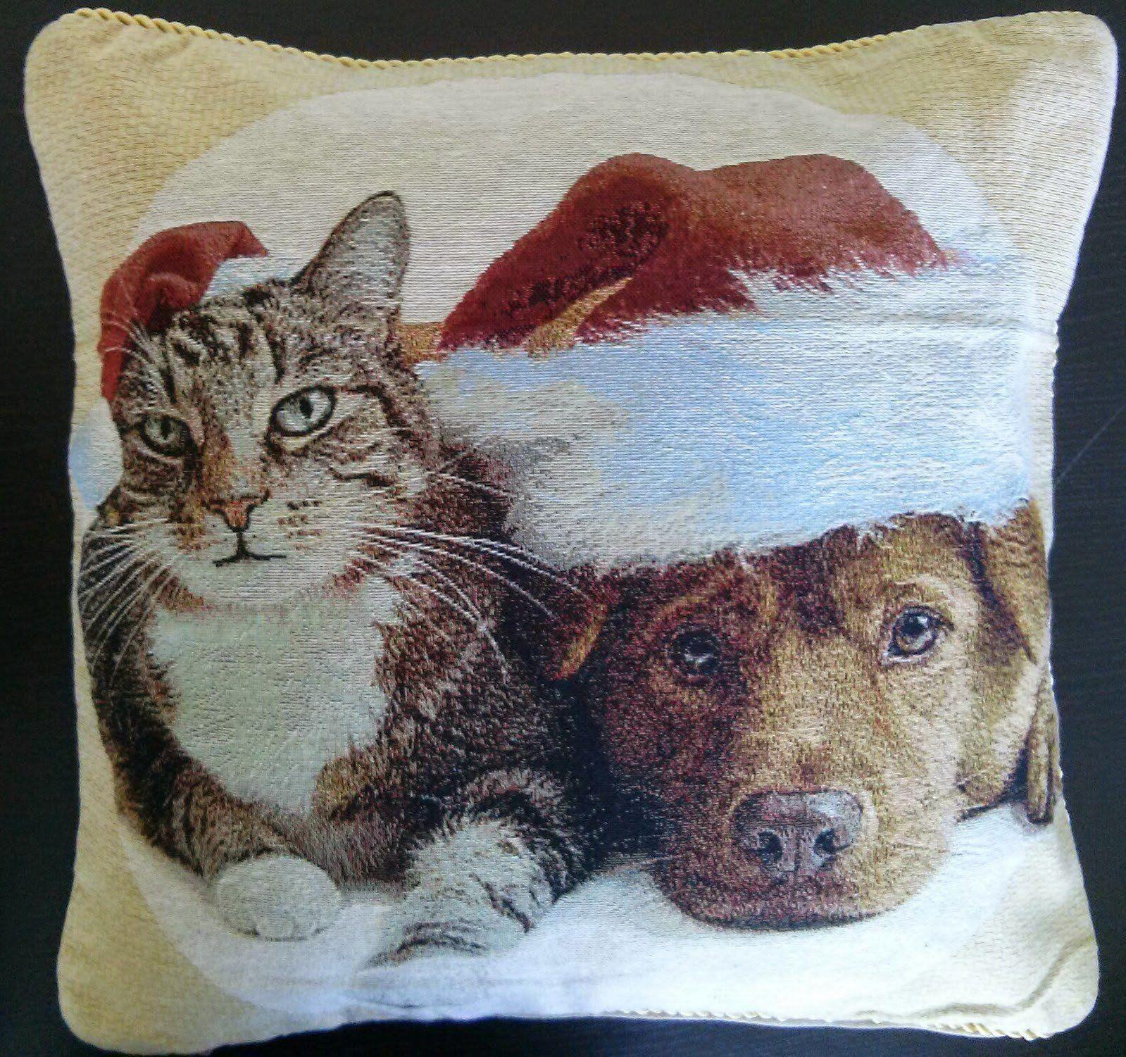 Tache Best Friend Christmas 18 x 18 Inch Throw Pillow Cushion Cover