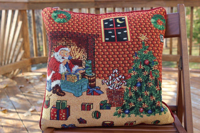 Tache Festive Holiday Last Minute Preparations Cushion Cover