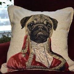 Tache Napoleon Bowaparte Vintage Throw Pillow Cushion Covers