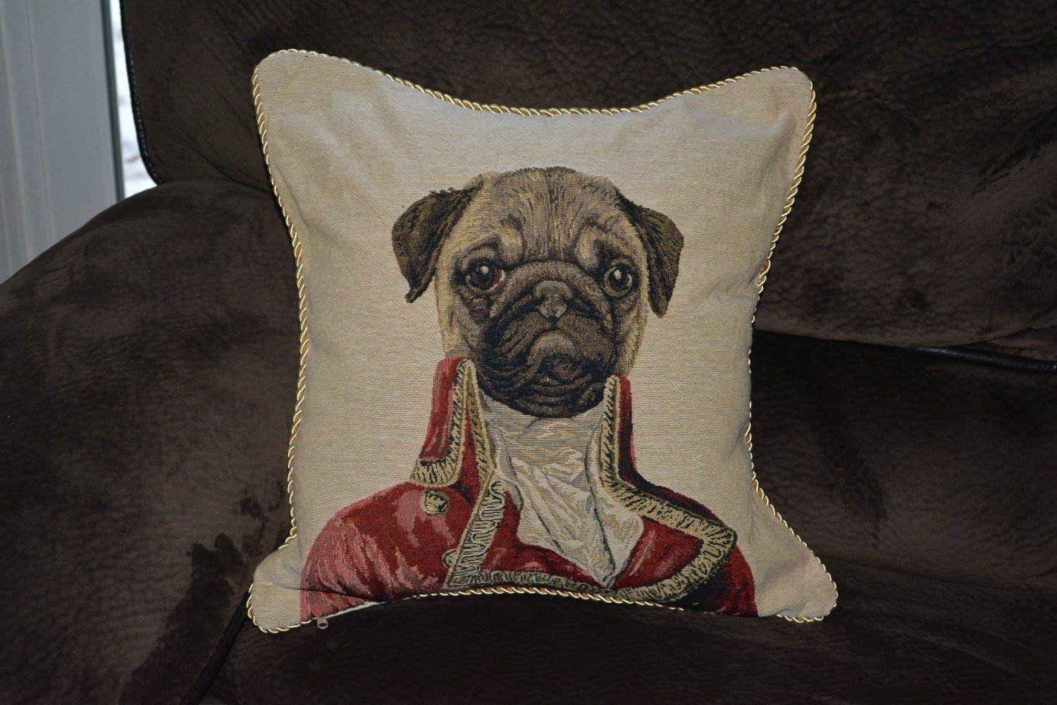 Tache Napoleon Bowaparte Vintage Throw Pillow Cushion Covers