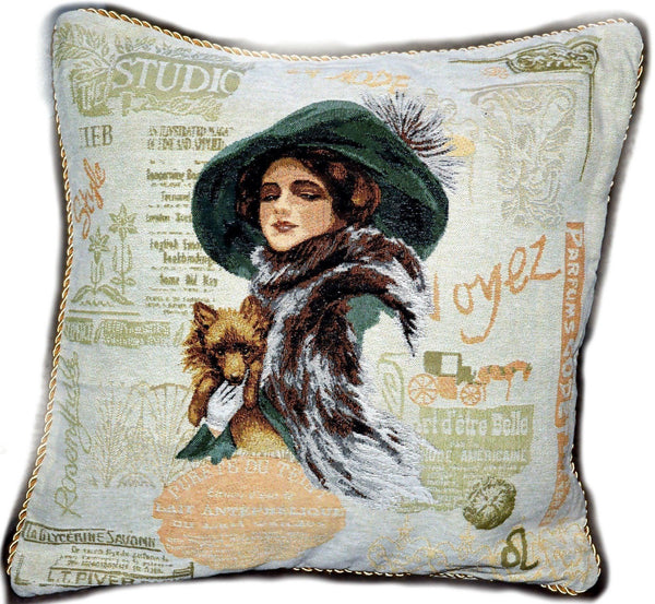 Tache Puppy Day Out Throw Pillow Cushion Cover