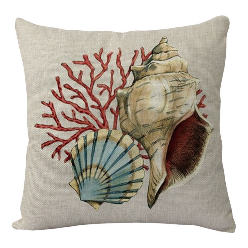 Sea Turtle Print Cushion Cases