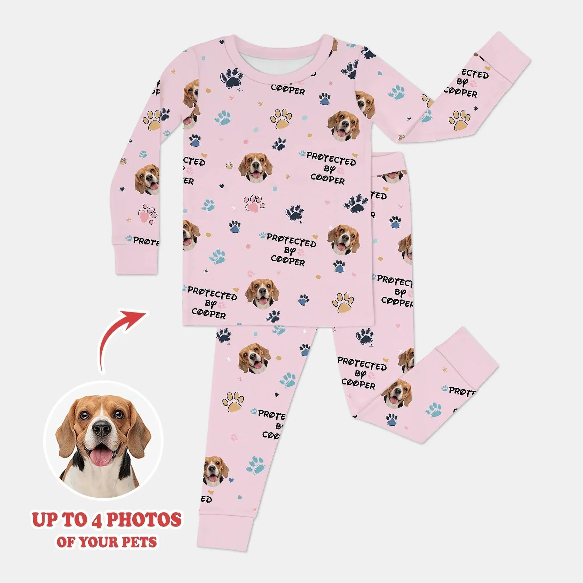Custom Dog Photo Pattern 