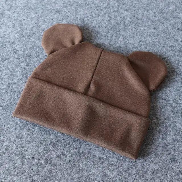 Cute Baby 0-12M Hat With Ears Casual Style Kids Autumn Winter Hat Classic  Boys And Girls Beanie
