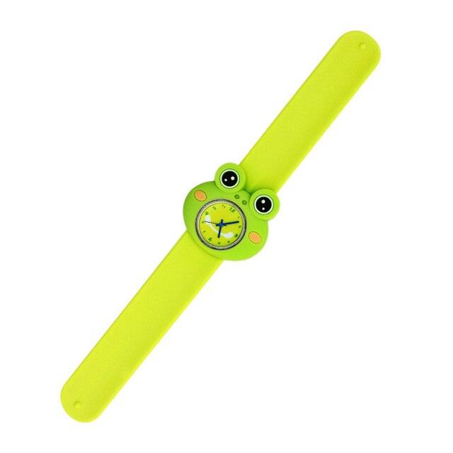 Cute Lively Adorable Unisex Children Quartz Kids Strap Wrist Watch Cute Unique Pattern Silicone Colorful Elegant Children Toddler Wrist Watches Time Teacher For Boys Girlss