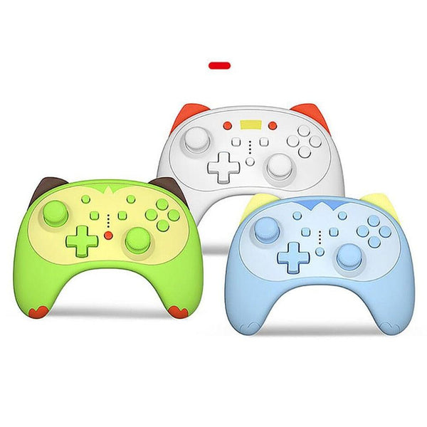 Cute Mini Cat Type Bluetooth Wireless Joystick Gamepad Controller Compatible With PC Laptop