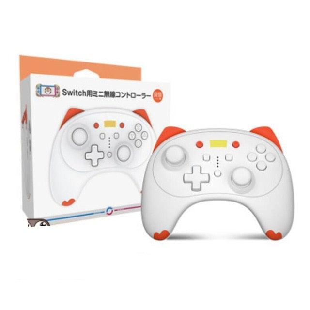 Cute Mini Cat Type Bluetooth Wireless Joystick Gamepad Controller Compatible With PC Laptop