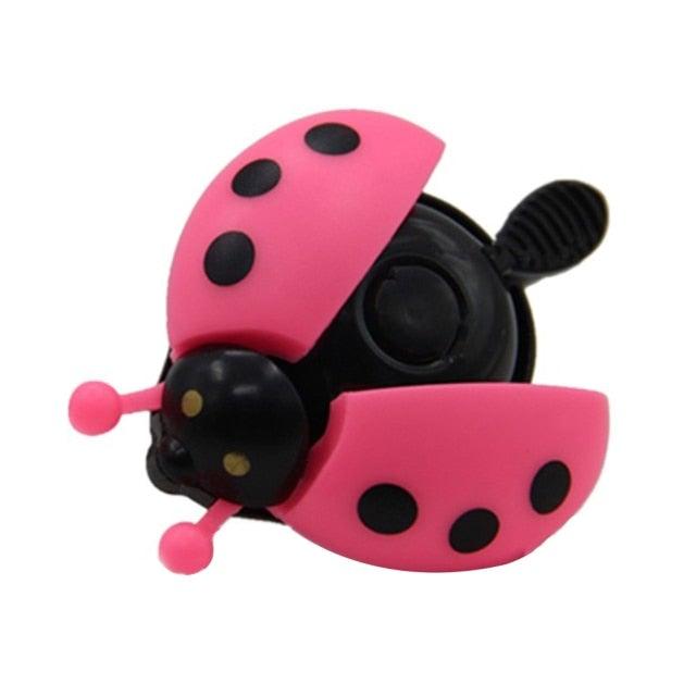 Cute Mini Lovely Beetle Cartoon Ring Bicycle Bell Ring Aluminum Alloy Bike Bell For Cycling Bike Bell Ride Horn Alarm Kid Funny Ladybug Cycling Ride Bike Ring Bell Bike Bells Suitable For Folding Bike Bicycle Horn Loud Sound