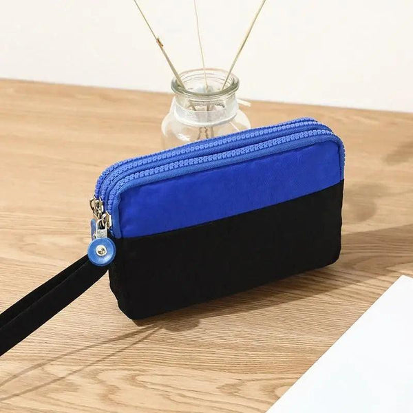 Cute Pink Leather Woman Wallet Fashion Stylish Zipper Mini Bag For Women Short Simple Wallets